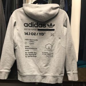 Adidas Built for Purpose hooded jacket.